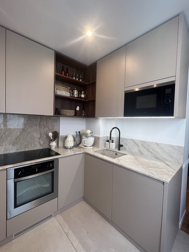 Projet Cha Paris 16 - Celine Exposto - Decoratrice d interieur - Paris IDF - cuisine