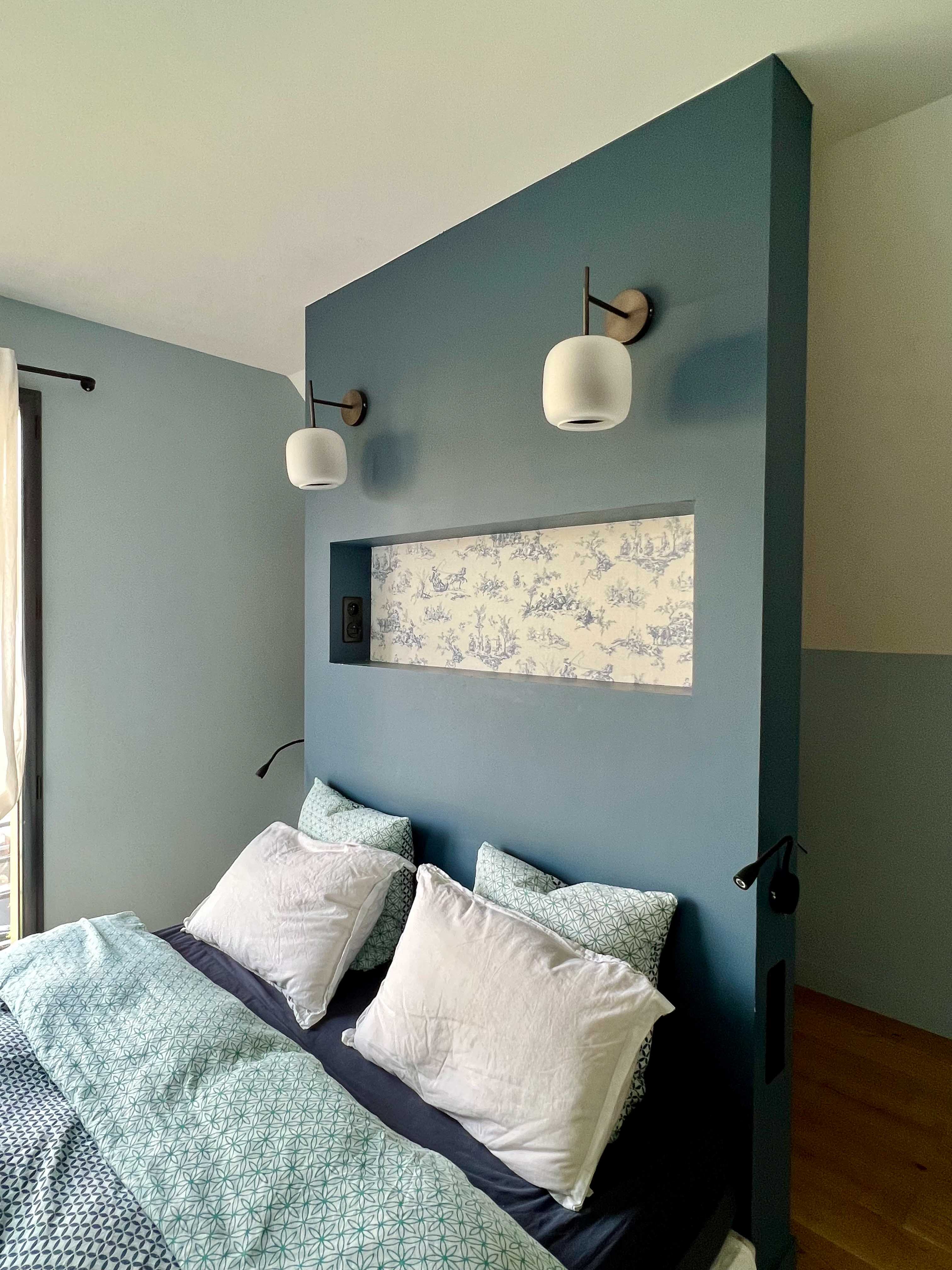 Projet Rao 78 - Celine Exposto - Decoratrice d interieur - Paris IDF - tête de lit