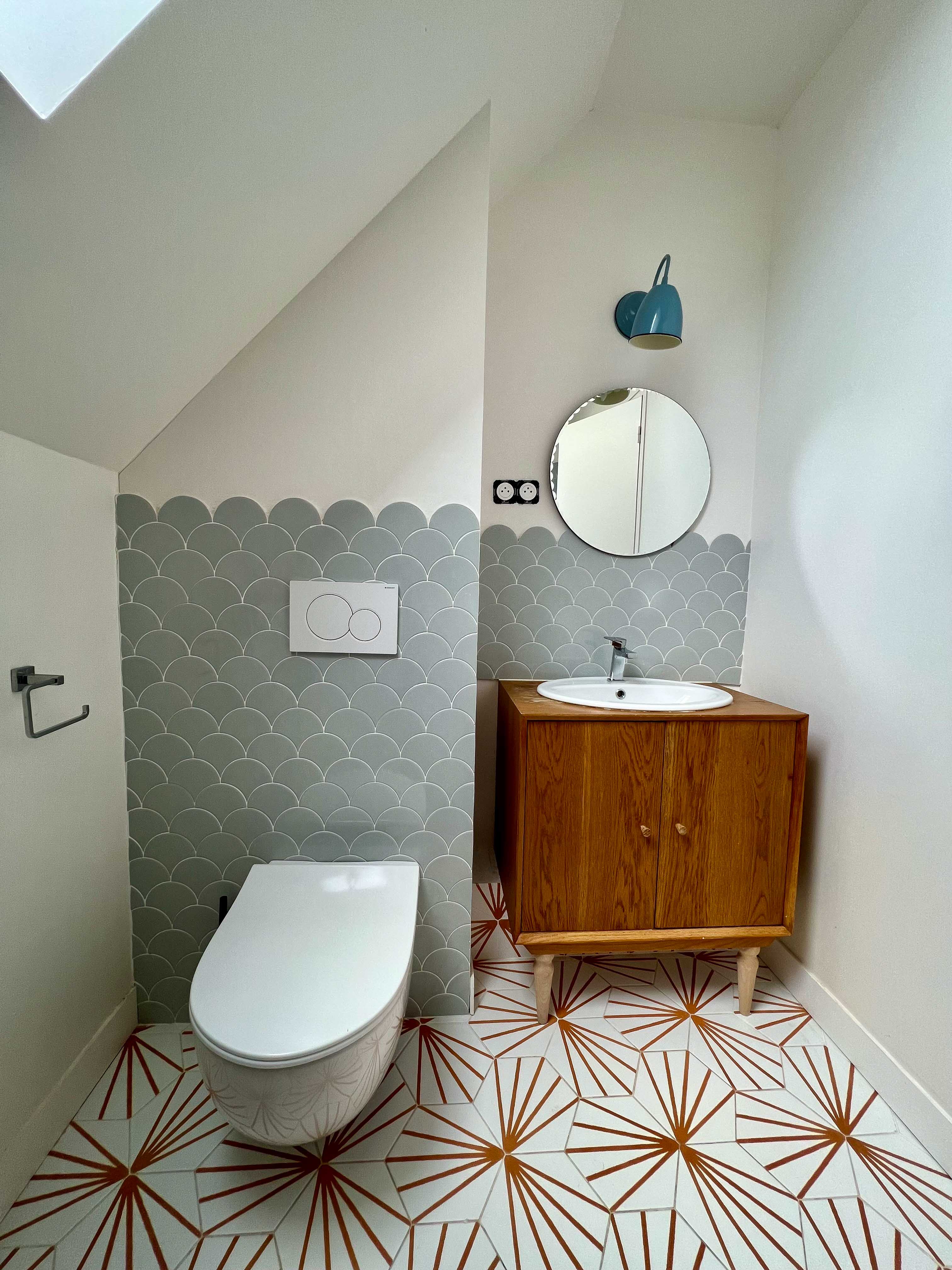 Projet Rao 78 - Celine Exposto - Decoratrice d interieur - Paris IDF - salle de bain