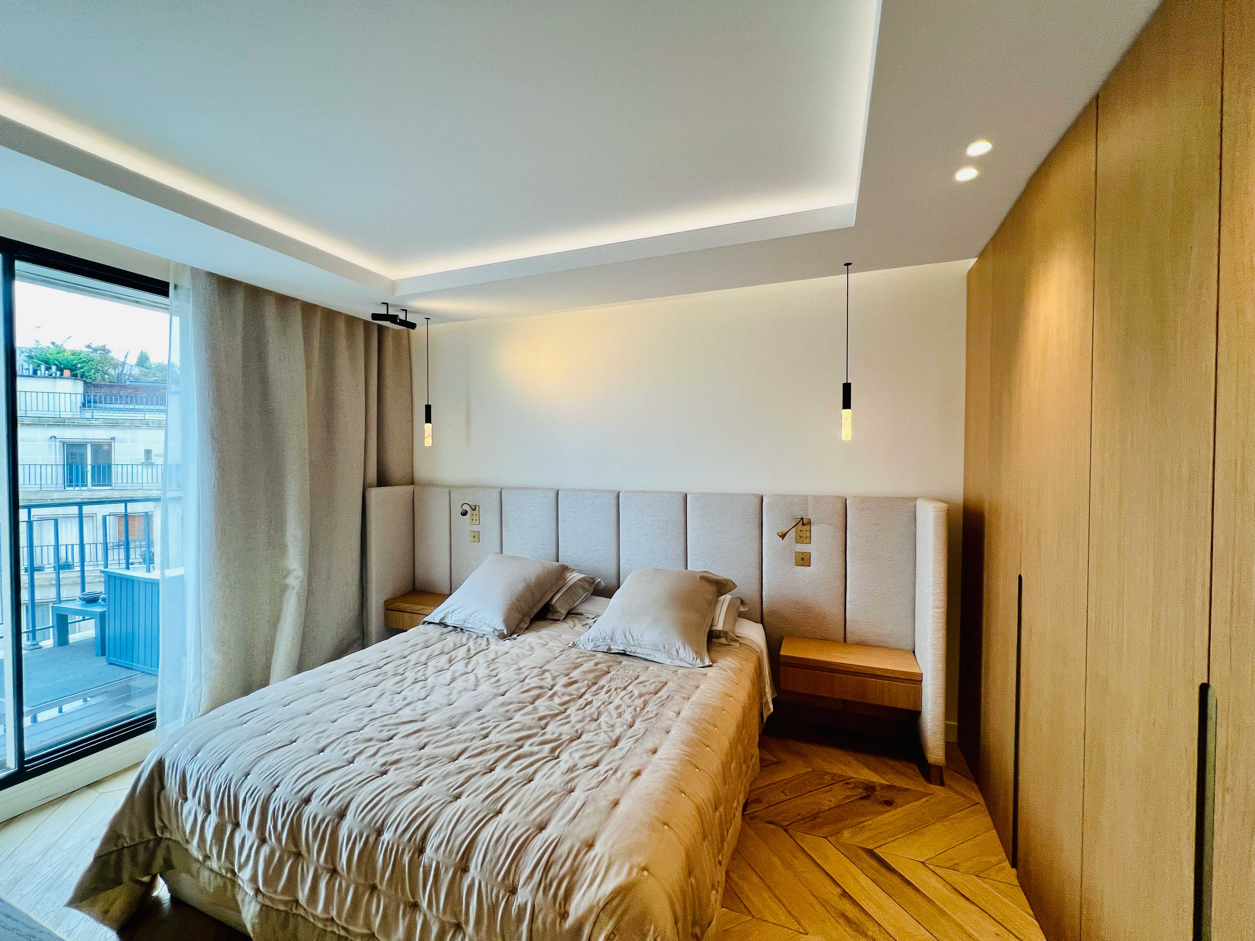 4Celine Exposto - Projet FOCH master chambre - chambre - Decoration Interieur --2