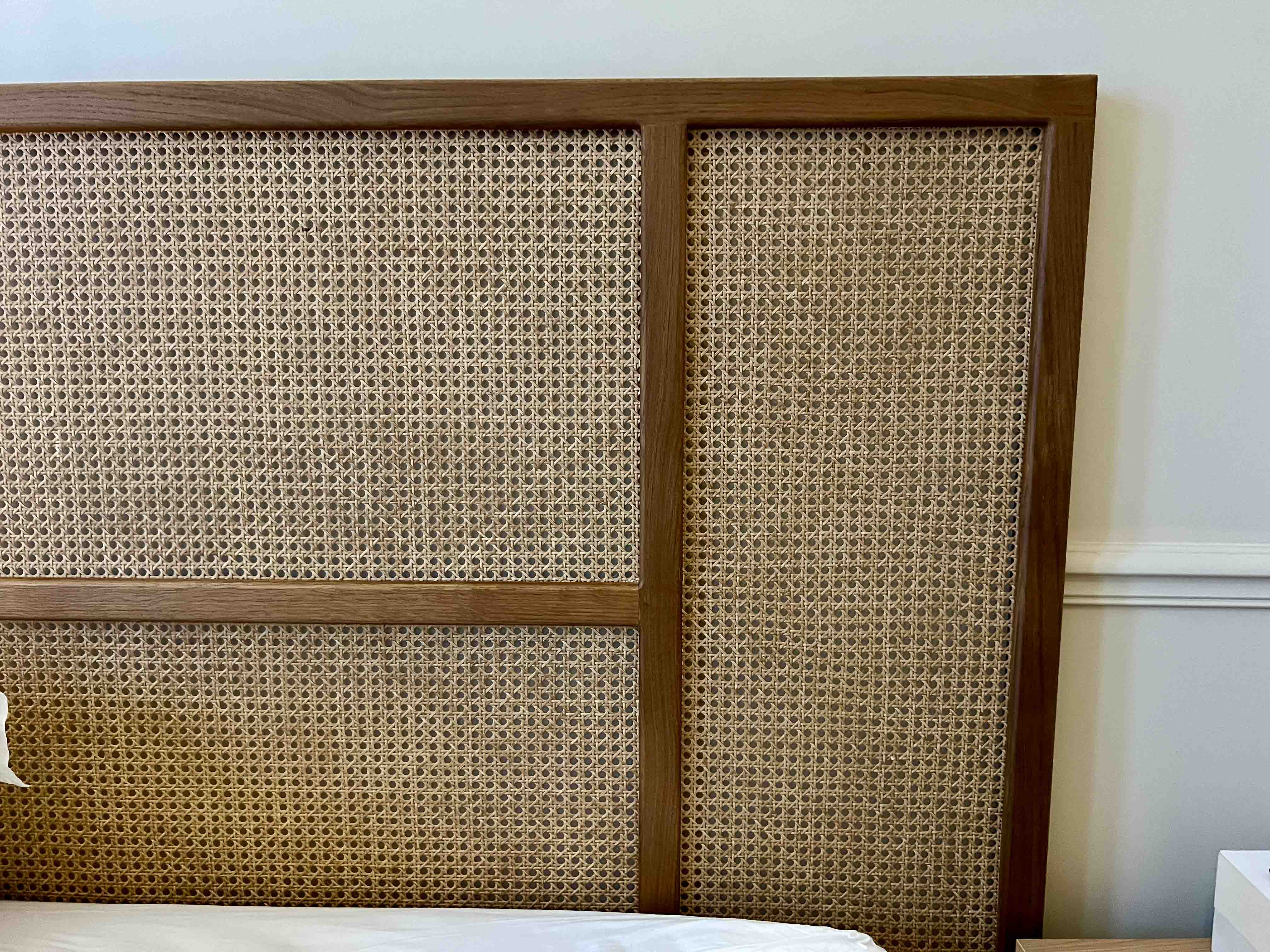 Celine Exposto - Projet LEV 75017 - Decoration Interieur - tête de lit sur-mesure