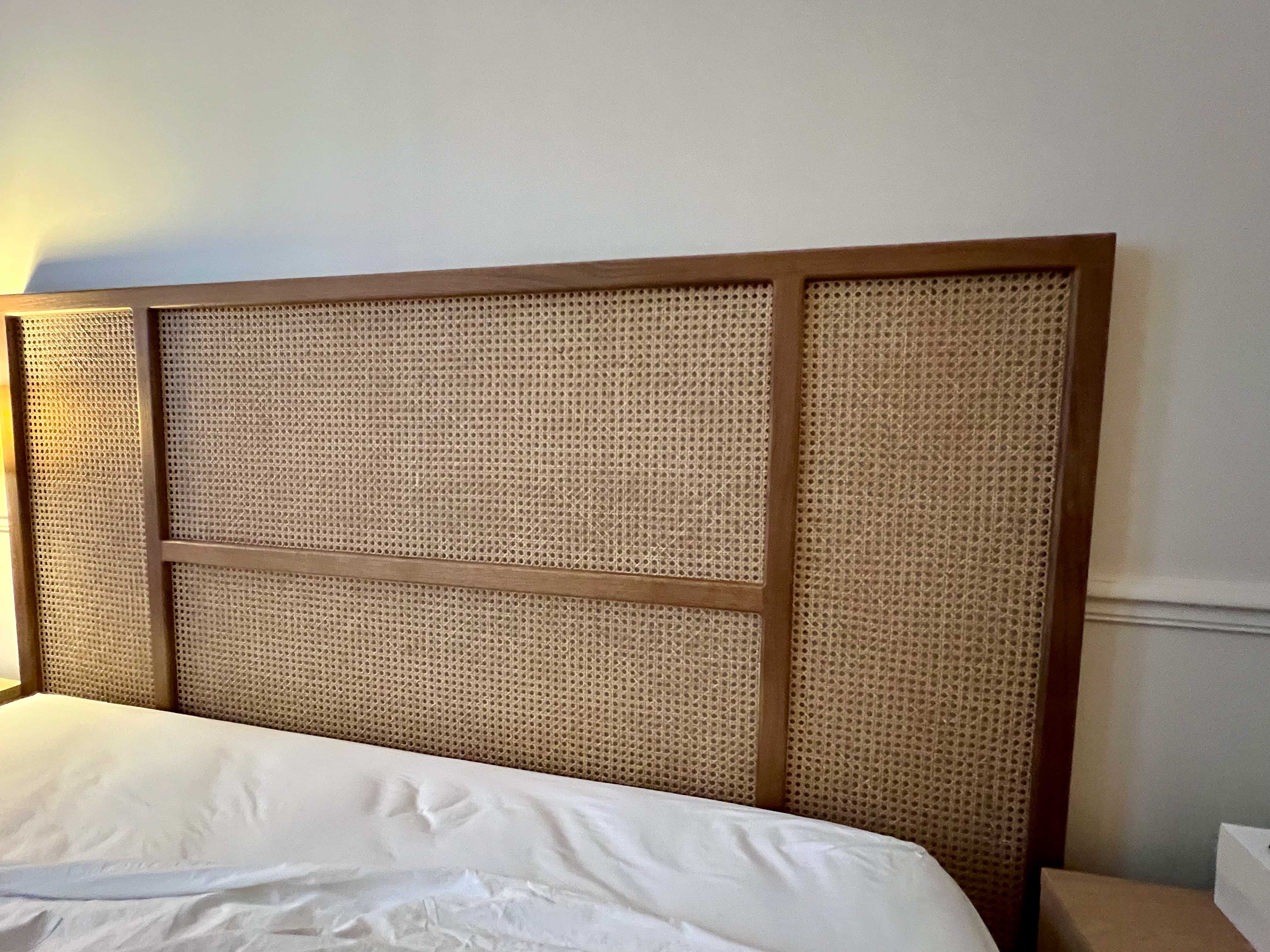 Celine Exposto - Projet LEV 75017 - Decoration Interieur - tête de lit sur-mesure