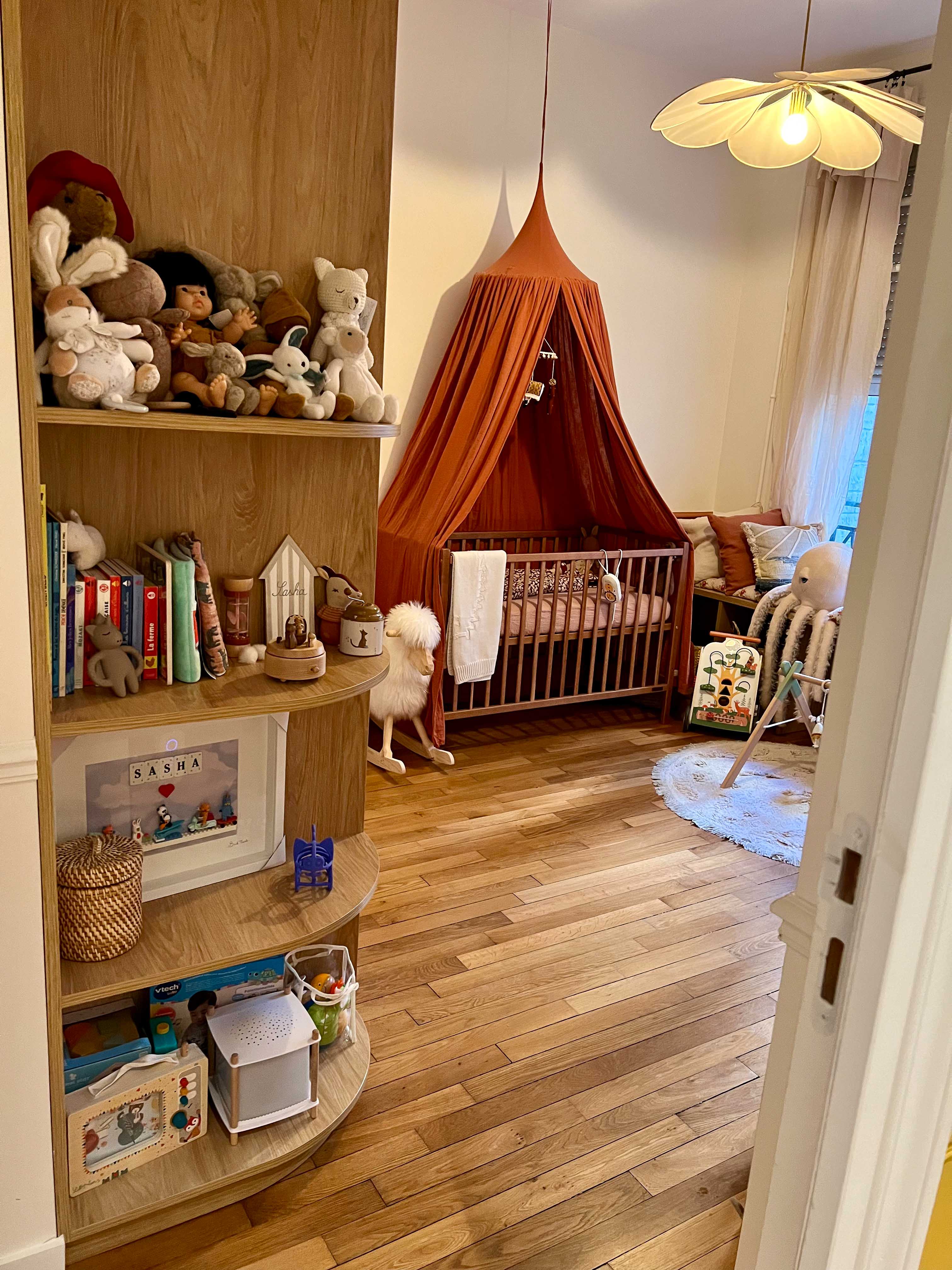 Celine Exposto - Projet LEV 75017 - Decoration Interieur - chambre d'enfant petite fille