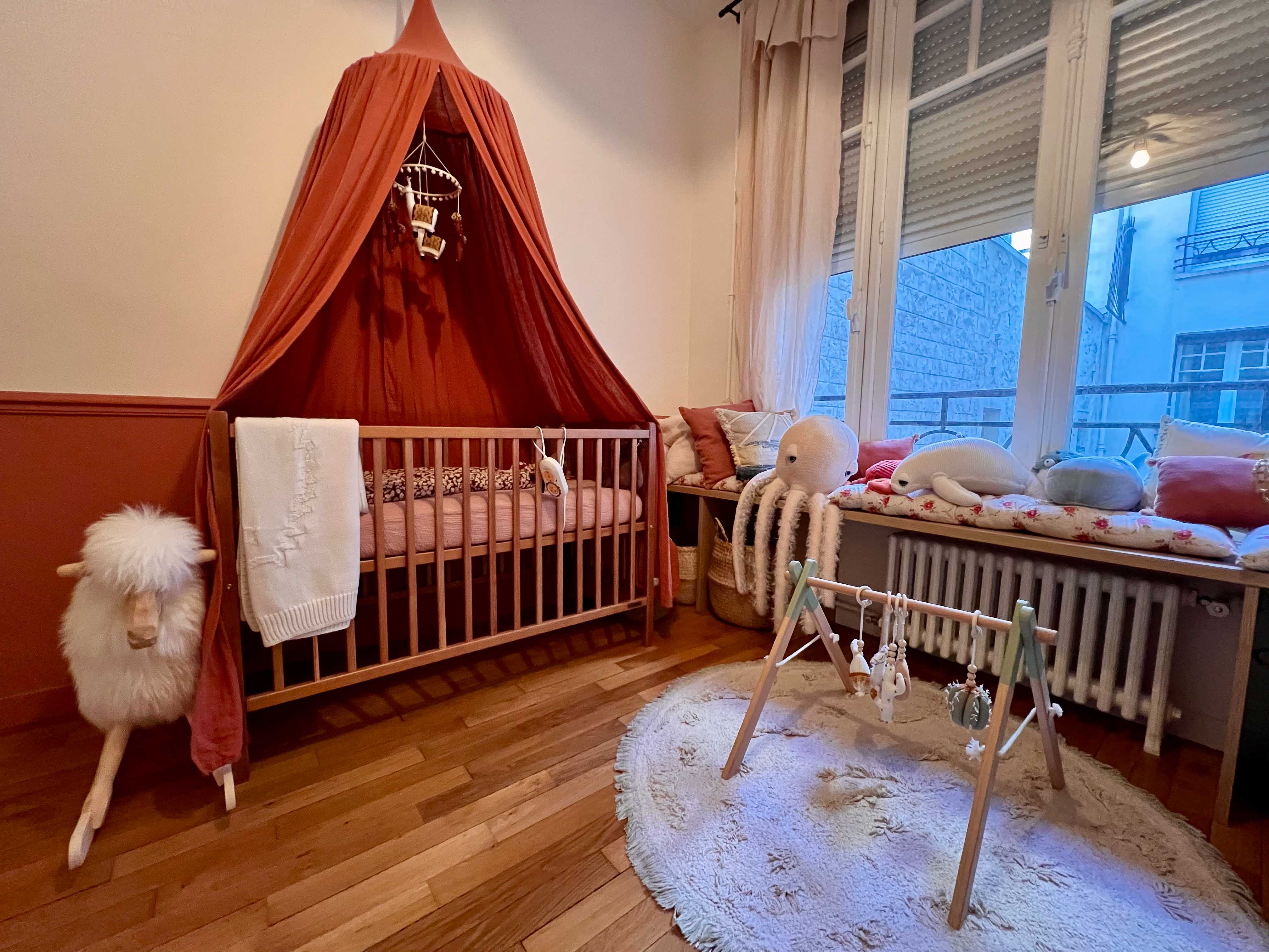 Celine Exposto - Projet LEV 75017 - Decoration Interieur - chambre d'enfant petite fille