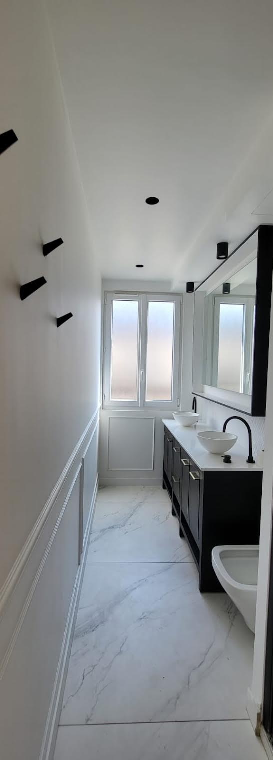 Projet ANA 92300 - Celine Exposto - Architecture d interieur - salle de bain