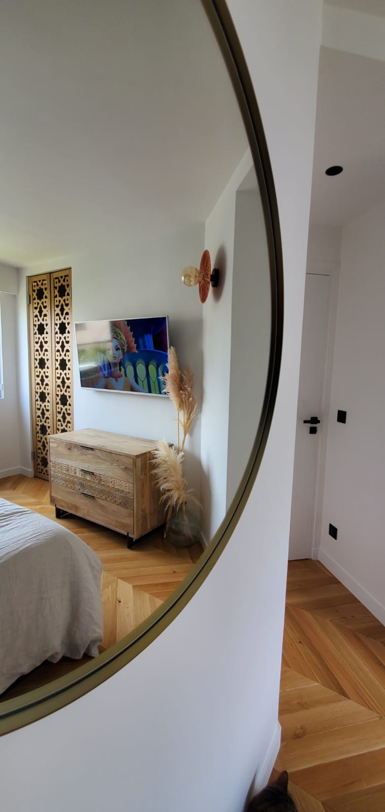 Projet CRO 94360 - Celine Exposto - Architecture d interieur - chambre suite parentale