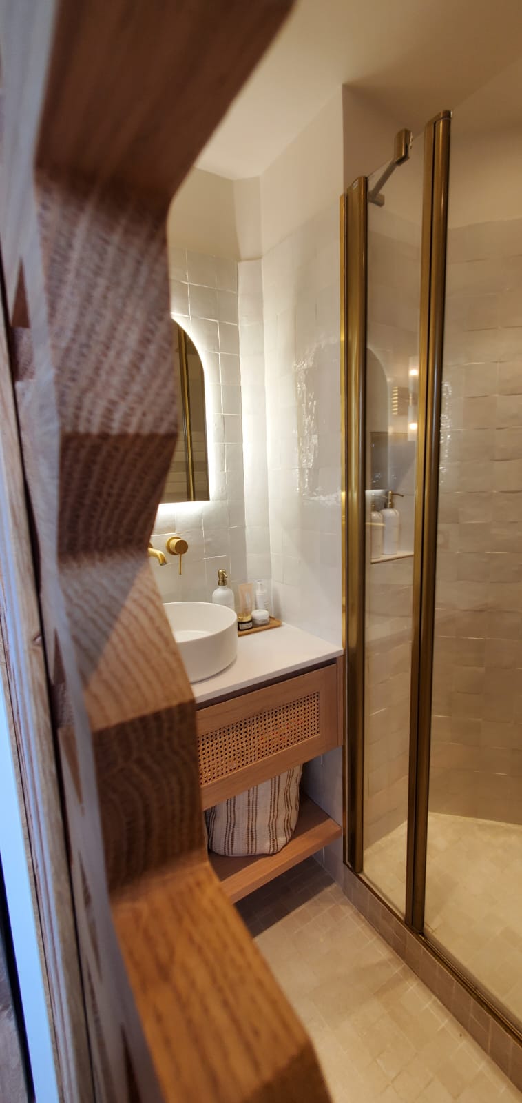 Projet CRO 94360 - Celine Exposto - Architecture d interieur -salle de bain zellige