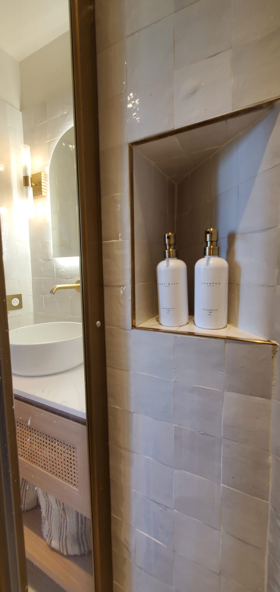 Projet CRO 94360 - Celine Exposto - Architecture d interieur -salle de bain zellige