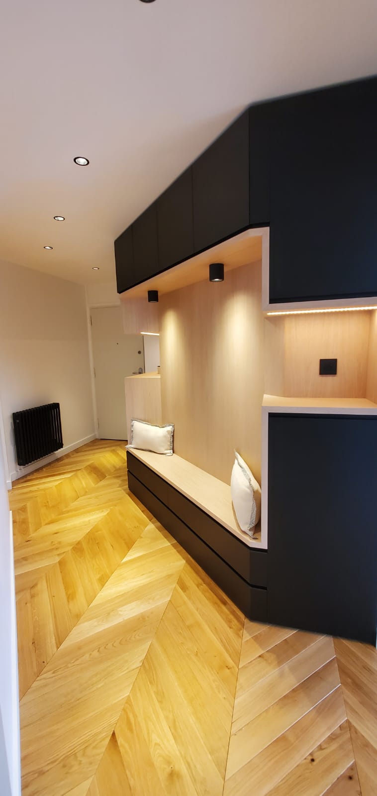 Projet CRO 94360 - Celine Exposto - Architecture d interieur - banquette sur-mesure
