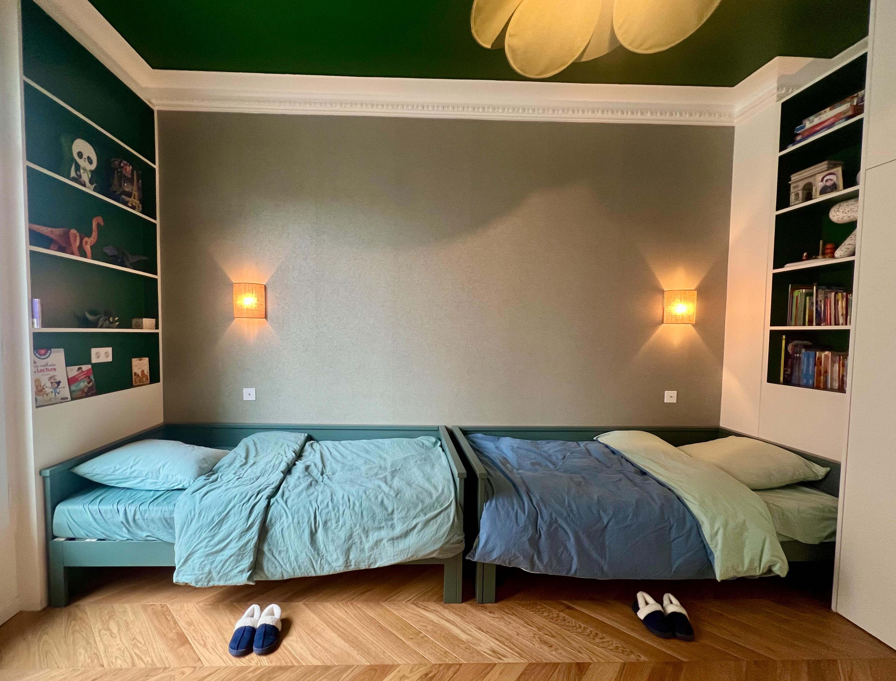 Celine Exposto – Architecture d interieur – Projet PER – chambre deux garcons – -1710 Celine Exposto – Architecture d interieur – Projet PER – chambre deux garcons – -1710